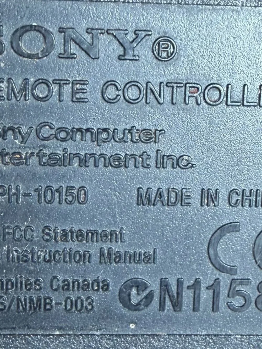 Sony PlayStation 2 DVD Remote Controller Model SCPH-10150